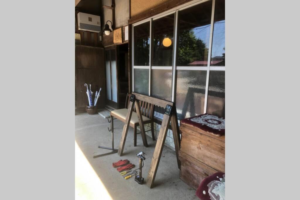 ゲストハウス+カフェわ　１日１組限定！ 築１００年の農家の古民家で宿泊体験、薪でお風呂沸かせます。焚き火もできます。 Kannami Exterior foto
