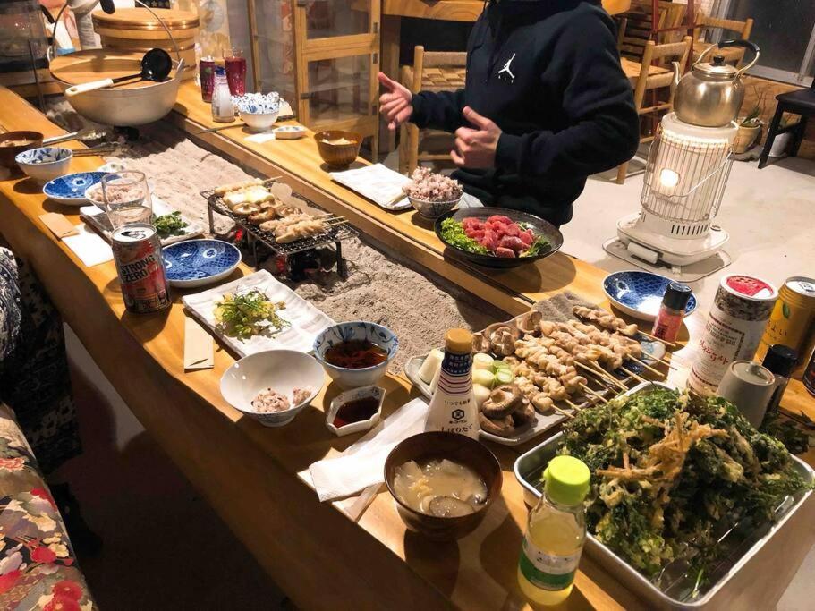 ゲストハウス+カフェわ　１日１組限定！ 築１００年の農家の古民家で宿泊体験、薪でお風呂沸かせます。焚き火もできます。 Kannami Exterior foto