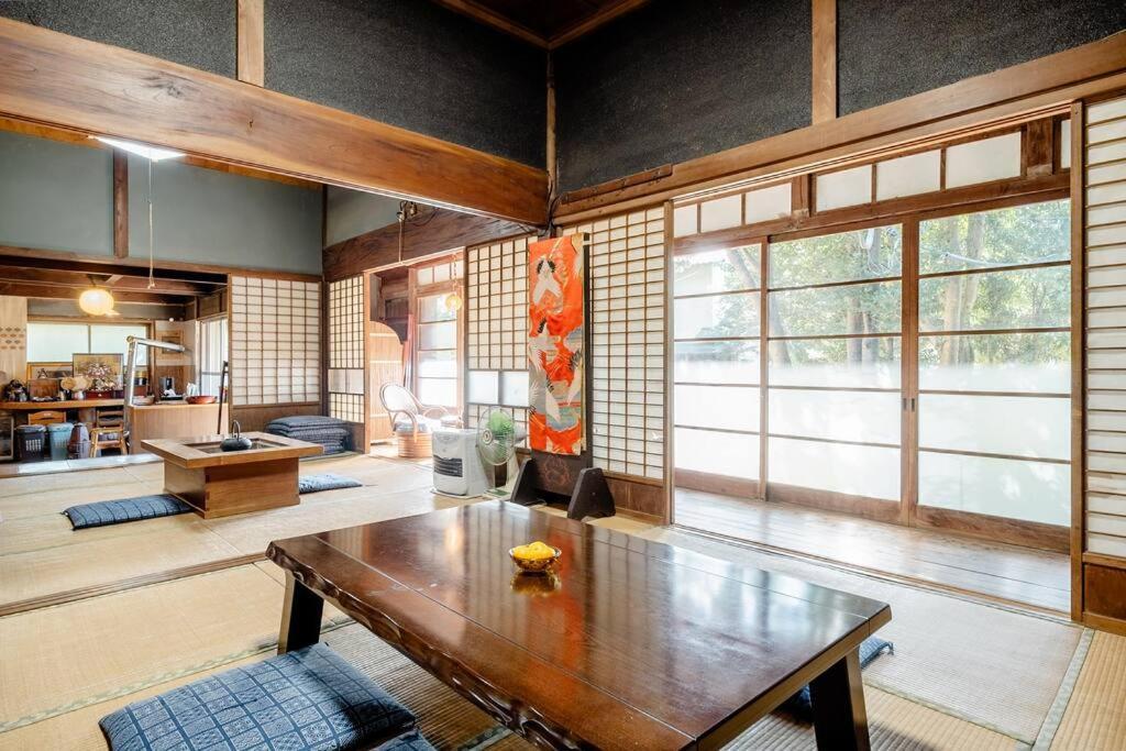 ゲストハウス+カフェわ　１日１組限定！ 築１００年の農家の古民家で宿泊体験、薪でお風呂沸かせます。焚き火もできます。 Kannami Exterior foto